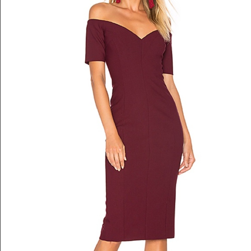 Cinq a Sept Birch Off the shoulder dress 2